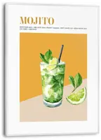 Reinders schilderij hout mojito 30x40cm colourful - afbeelding 1
