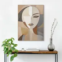 Reinders schilderij hout natural essence 50x70cm natural earth - afbeelding 2