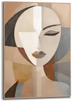 Reinders schilderij hout natural essence 50x70cm natural earth - afbeelding 1