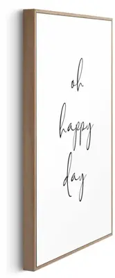 Reinders schilderij hout oh happy day 20x30cm botanic - afbeelding 5