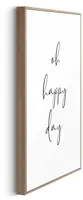 Reinders schilderij hout oh happy day 20x30cm botanic - afbeelding 5