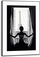 Reinders schilderij hout paris balcony 50x70cm sweet beauty - afbeelding 1