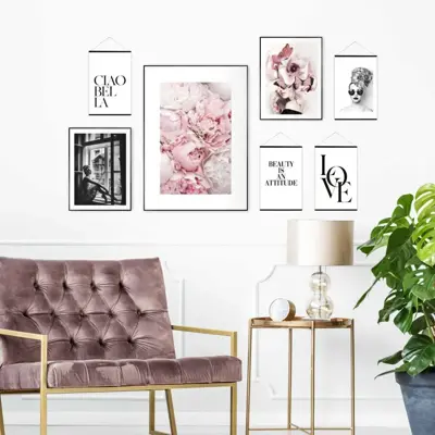 Reinders schilderij hout peonies in pink 50x70cm sweet beauty - afbeelding 6