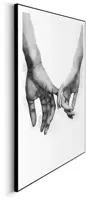 Reinders schilderij hout pinkies 50x70cm black & white - afbeelding 5