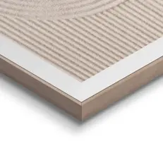 Reinders schilderij hout sandy circles 30x40cm natural earth - afbeelding 4