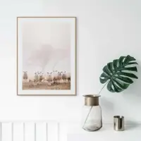 Reinders schilderij hout sheep in field 30x40cm botanic - afbeelding 2
