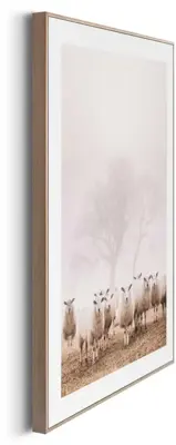 Reinders schilderij hout sheep in field 30x40cm botanic - afbeelding 5