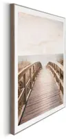 Reinders schilderij hout sunny bridge 50x50cm botanic - afbeelding 5