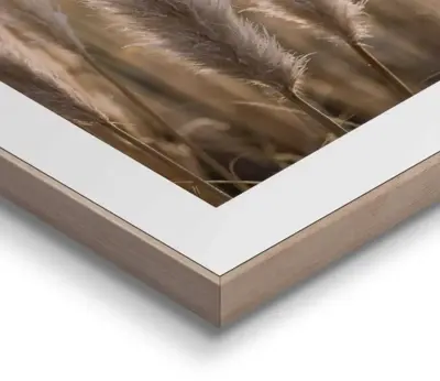 Reinders schilderij hout sunset grasses 40x50cm natural earth - afbeelding 4