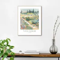 Reinders schilderij hout van gogh - garden des arles 40x50cm botanic - afbeelding 2