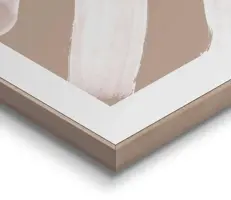 Reinders schilderij hout white curve 20x30cm natural earth - afbeelding 4