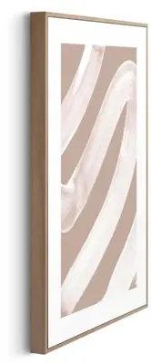 Reinders schilderij hout white curve 20x30cm natural earth - afbeelding 5