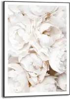 Reinders schilderij hout white roses 50x70cm sweet beauty - afbeelding 1