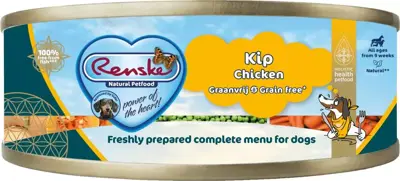 Renske hondenvoer vers kip graanvrij 95g