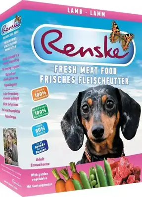 Renske hondenvoer vers lam & rijst 395g