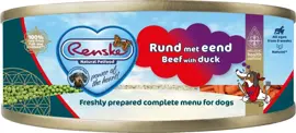 Renske hondenvoer vers rund & eend 95g kopen?