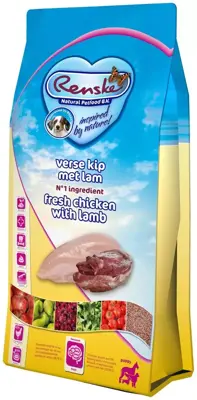 Renske Puppy droogvoer verse kip & lam 2kg