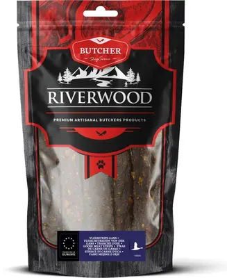 Riverwood vleesstrips gans 150g