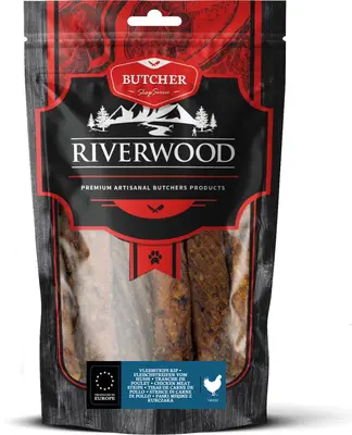 Riverwood vleesstrips kip 150g