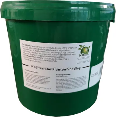 RM Plants Mediterrane Plantenvoeding - 7,5 kg - afbeelding 2