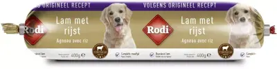 Rodi worst lam & rijst 400g