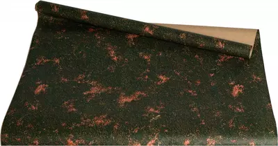 Rol grottenpapier ca. 60x200 cm rood/bruin