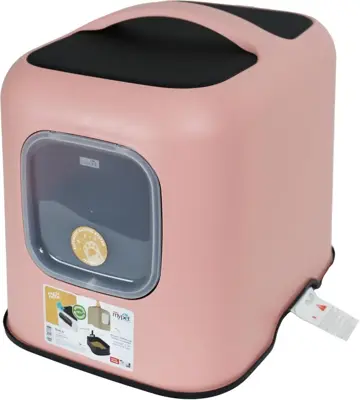 Rotho Biala kattenbak, kattentoilet roze - afbeelding 1