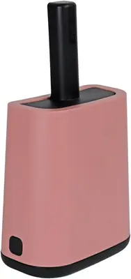 Rotho kattenbakschep+houder biala pink