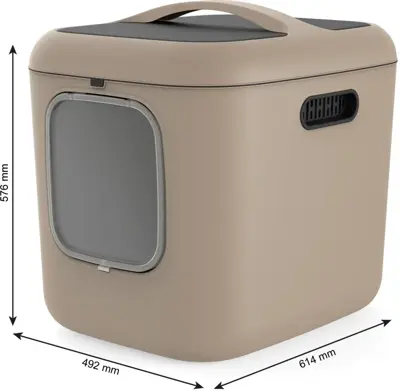 Rotho Kattentoilet biala xl cappuchino - afbeelding 2