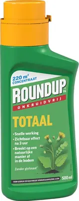 ROUNDUP PA Totaal Onkruidvrij  Concentraat 500ml, 220m² - afbeelding 1
