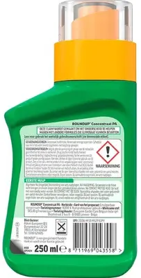 Roundup Totaal onkruidbestrijder totaal concentraat 250ml - afbeelding 2