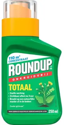 Roundup Totaal onkruidbestrijder totaal concentraat 250ml - afbeelding 1