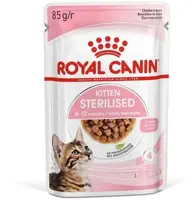 Royal Canin Kitten Sterilised In Gravy - afbeelding 1