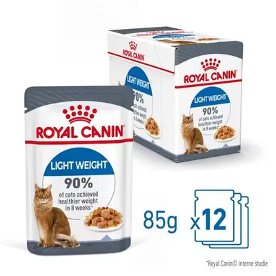Royal Canin Light Weight Care in Jelly natvoer kat 85g - afbeelding 5
