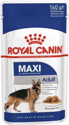 Royal Canin Maxi Adult in Gravy (brokjes in saus) - afbeelding 1