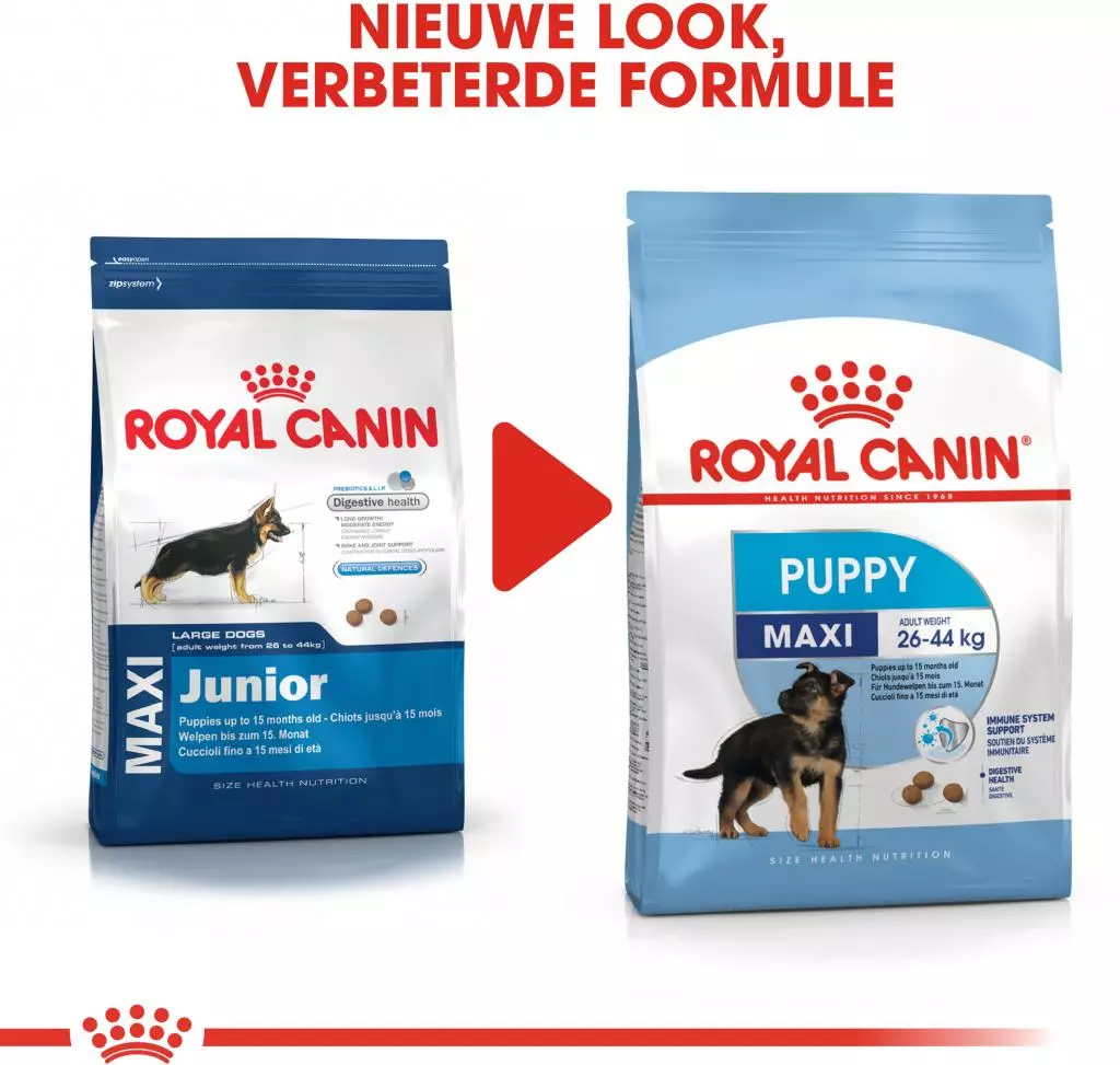 Royal Canin Maxi Puppy 4kg tuincentrum Osdorp :)