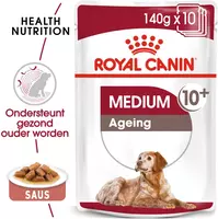 Royal Canin Medium Ageing 10+ jaar natvoer 10x140g - afbeelding 8