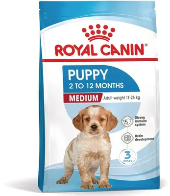Royal Canin Medium Puppy 4kg - afbeelding 1