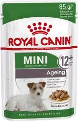 Royal Canin Mini Adult 12+ jaar natvoer 10x85g kopen?