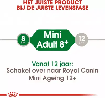 Royal Canin Mini Adult 8+ jaar 4kg - afbeelding 2