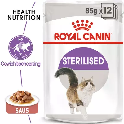Royal Canin Sterilised in gravy 12x85g - afbeelding 7