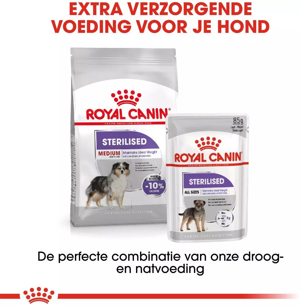laten we het doen naakt hond Royal Canin Sterilised Medium 3kg kopen? - tuincentrum Osdorp :)