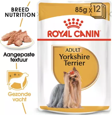 Royal Canin Yorkshire Terrier Adult natvoer 12x85g - afbeelding 8
