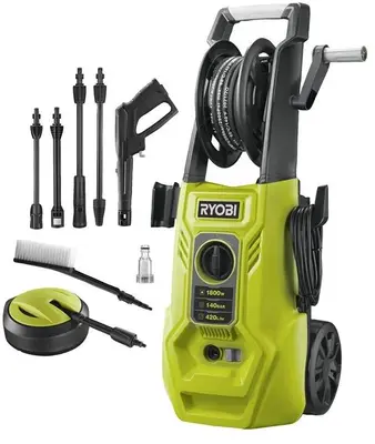 Ryobi 140 BAR elektrische hogedrukreiniger 