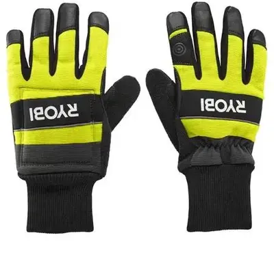 Ryobi kettingzaaghandschoenen in maat L - afbeelding 1