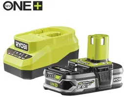Ryobi ONE+™ 18V 1x 2,5 Ah Lithium+ accu & lader set - afbeelding 2