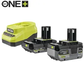 Ryobi ONE+ 18v 2,0ah & 4,0 ah lithium+ kit accu en lader - afbeelding 2