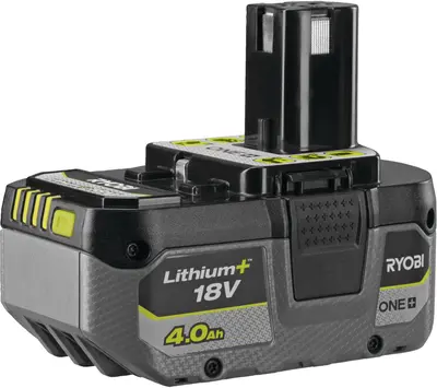 Ryobi ONE+™ 18V 4,0 Ah Lithium+ Accu - afbeelding 1
