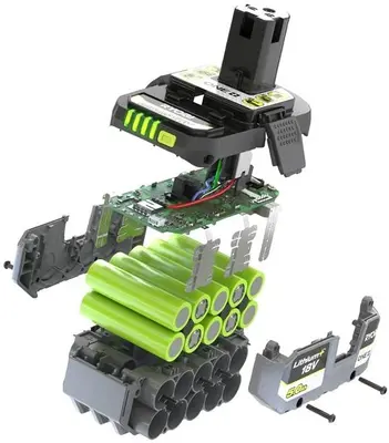 Ryobi ONE+™ 18V 5,0 Ah Lithium+ Accu - afbeelding 3