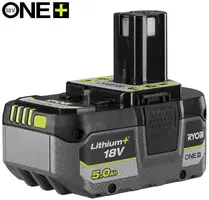 Ryobi ONE+™ 18V 5,0 Ah Lithium+ Accu - afbeelding 1